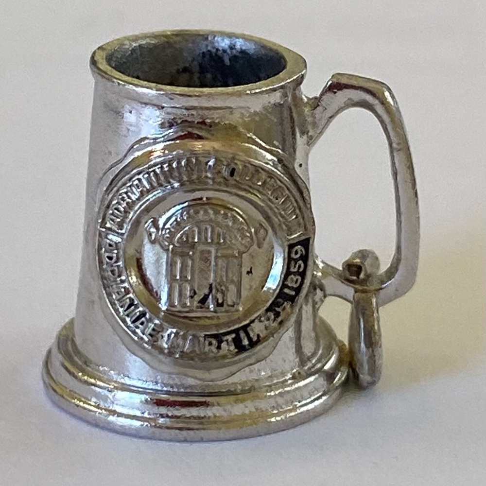 Charm - Adrian College - Silver - 4.7 g - Beer Mug